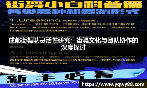 成都街舞队灵活性研究：街舞文化与团队协作的深度探讨